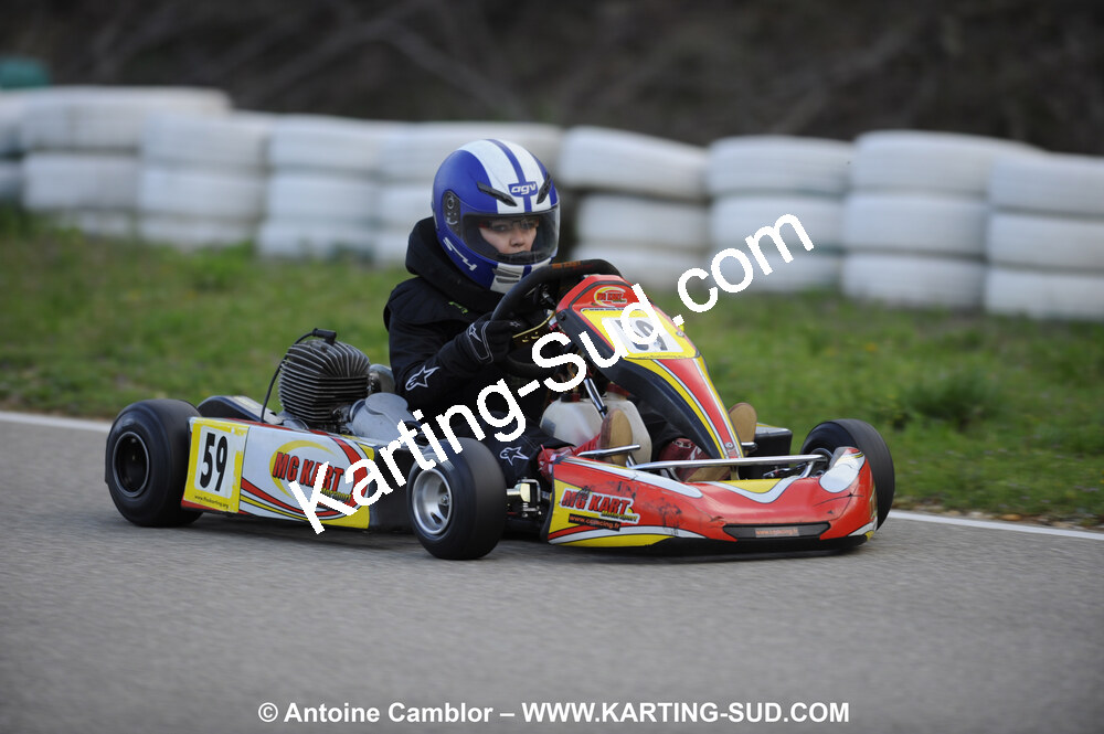 28/03/2010 : 2ème manche du Championnat du Sud 2010 à Alès (photos Antoine Camblor) 2010 — karting