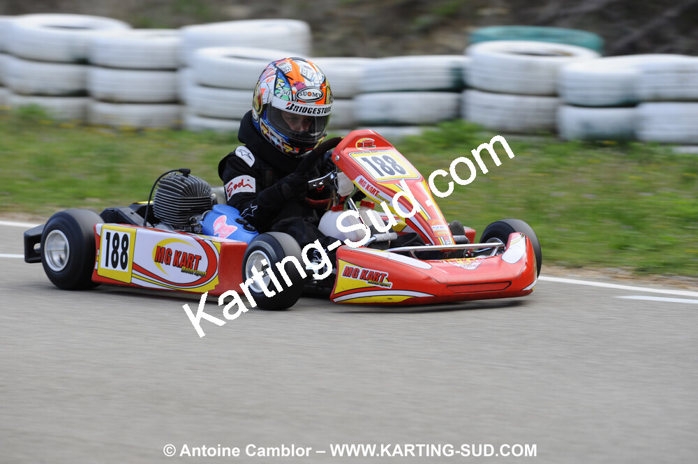 28/03/2010 : 2ème manche du Championnat du Sud 2010 à Alès (photos Antoine Camblor) 2010 — karting