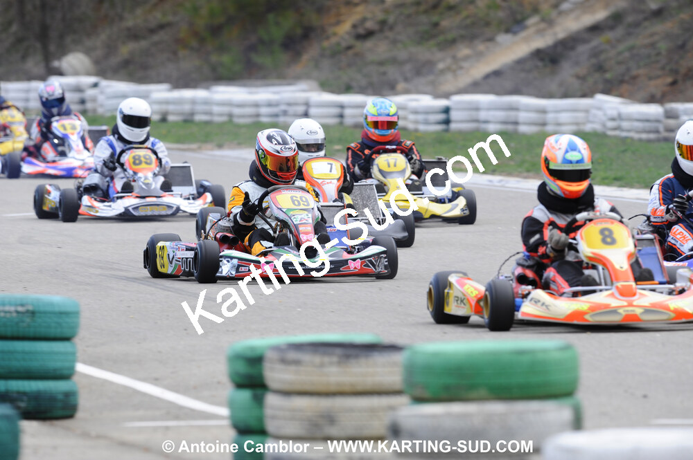 28/03/2010 : 2ème manche du Championnat du Sud 2010 à Alès (photos Antoine Camblor) 2010 — karting