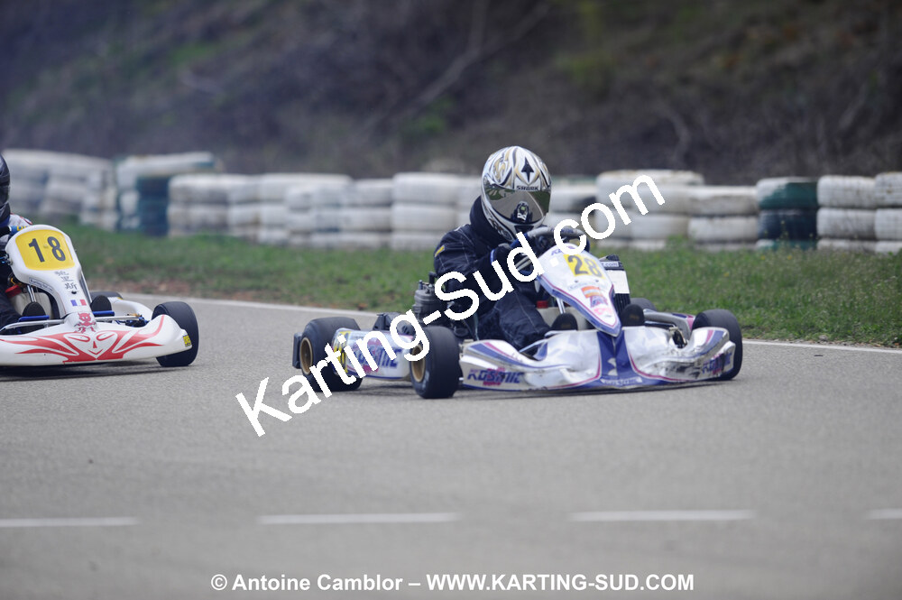 28/03/2010 : 2ème manche du Championnat du Sud 2010 à Alès (photos Antoine Camblor) 2010 — karting