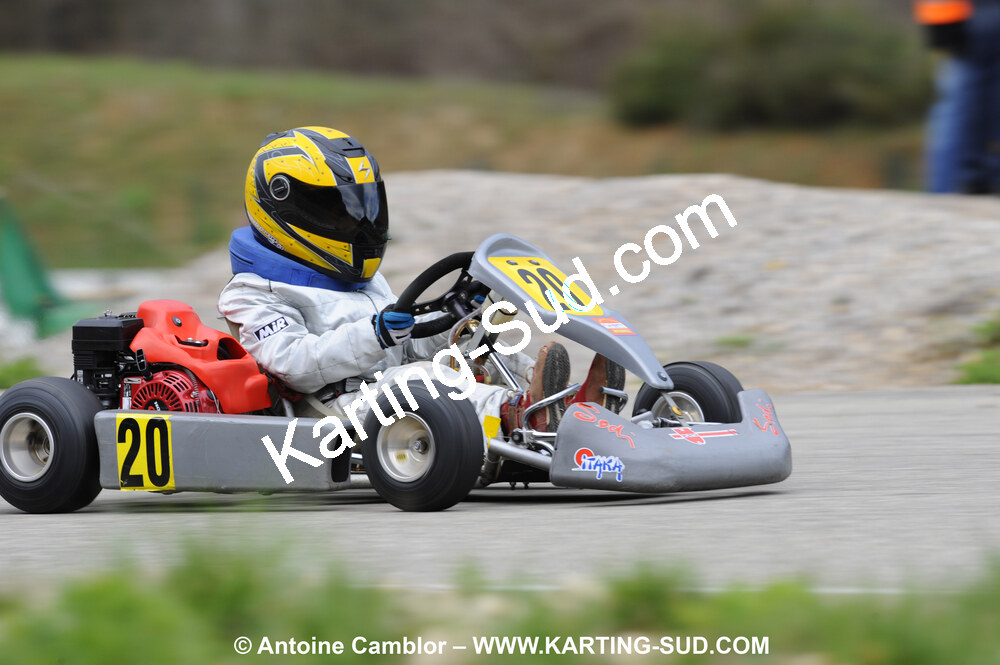 28/03/2010 : 2ème manche du Championnat du Sud 2010 à Alès (photos Antoine Camblor) 2010 — karting