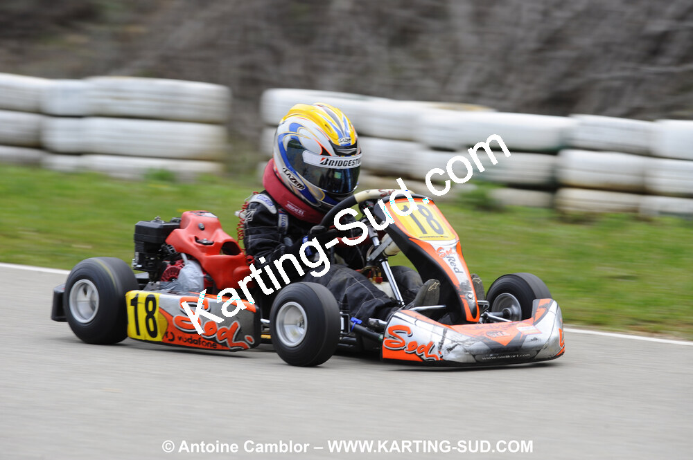 28/03/2010 : 2ème manche du Championnat du Sud 2010 à Alès (photos Antoine Camblor) 2010 — karting