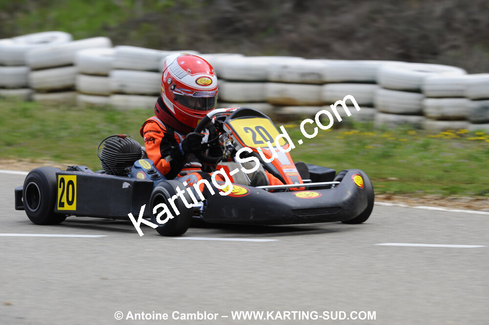 28/03/2010 : 2ème manche du Championnat du Sud 2010 à Alès (photos Antoine Camblor) 2010 — karting