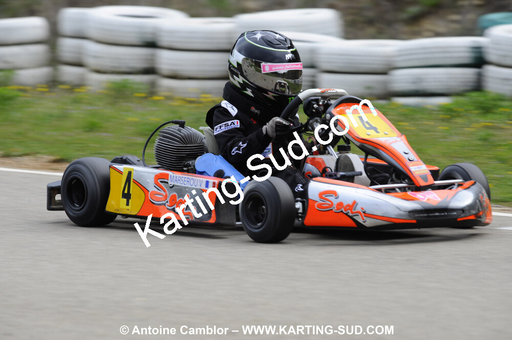 28/03/2010 : 2ème manche du Championnat du Sud 2010 à Alès (photos Antoine Camblor) 2010 — karting