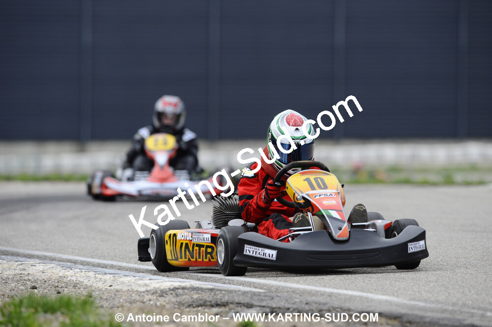 28/03/2010 : 2ème manche du Championnat du Sud 2010 à Alès (photos Antoine Camblor) 2010 — karting