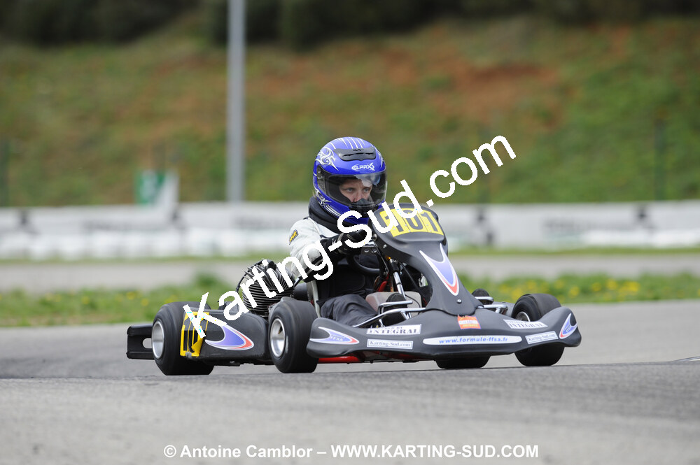 28/03/2010 : 2ème manche du Championnat du Sud 2010 à Alès (photos Antoine Camblor) 2010 — karting