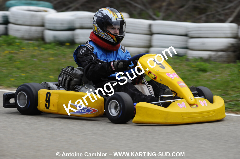 28/03/2010 : 2ème manche du Championnat du Sud 2010 à Alès (photos Antoine Camblor) 2010 — karting