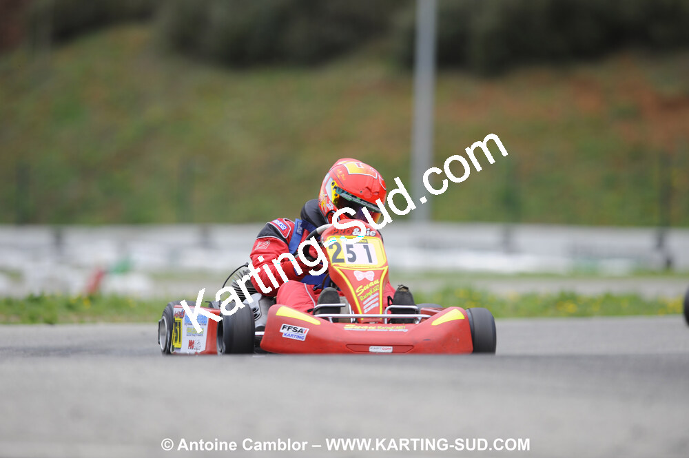 28/03/2010 : 2ème manche du Championnat du Sud 2010 à Alès (photos Antoine Camblor) 2010 — karting