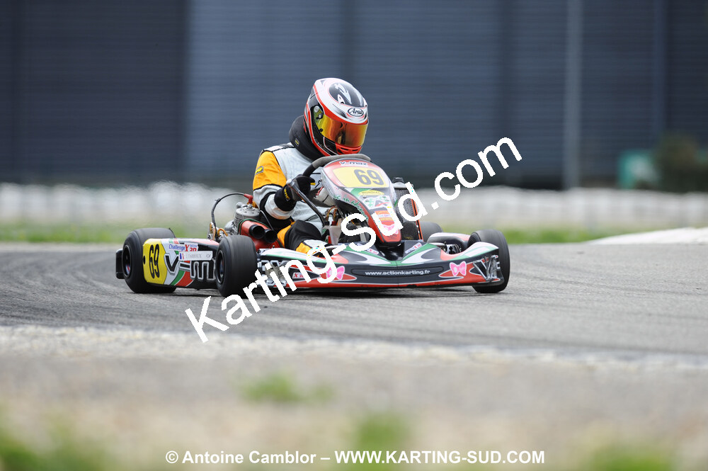 28/03/2010 : 2ème manche du Championnat du Sud 2010 à Alès (photos Antoine Camblor) 2010 — karting