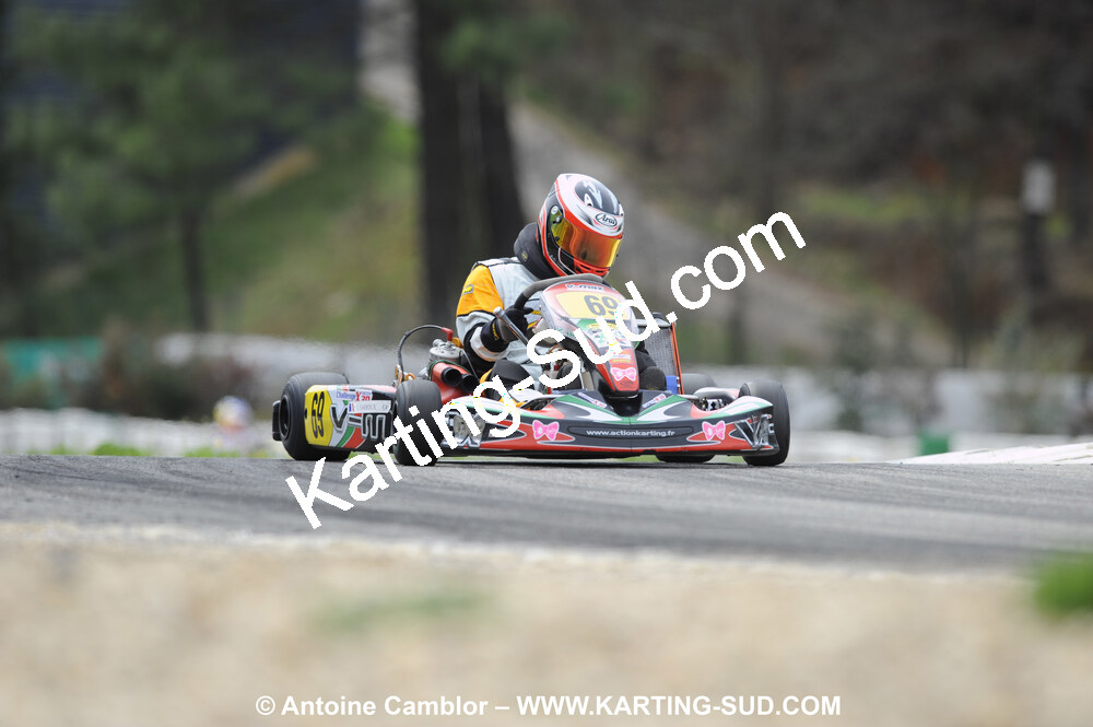 28/03/2010 : 2ème manche du Championnat du Sud 2010 à Alès (photos Antoine Camblor) 2010 — karting