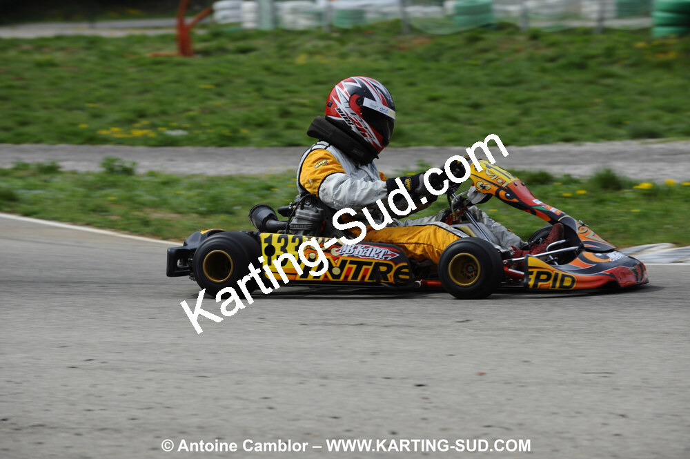 28/03/2010 : 2ème manche du Championnat du Sud 2010 à Alès (photos Antoine Camblor) 2010 — karting