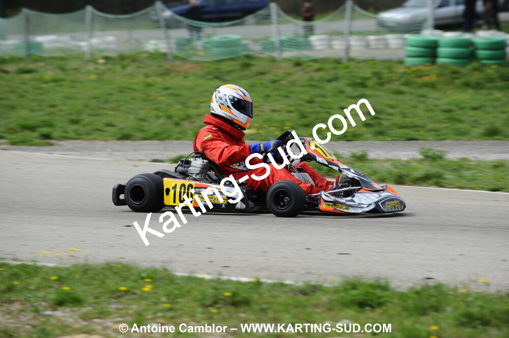 28/03/2010 : 2ème manche du Championnat du Sud 2010 à Alès (photos Antoine Camblor) 2010 — karting