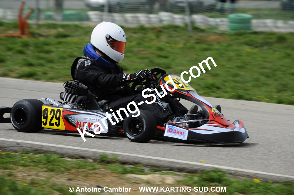 28/03/2010 : 2ème manche du Championnat du Sud 2010 à Alès (photos Antoine Camblor) 2010 — karting