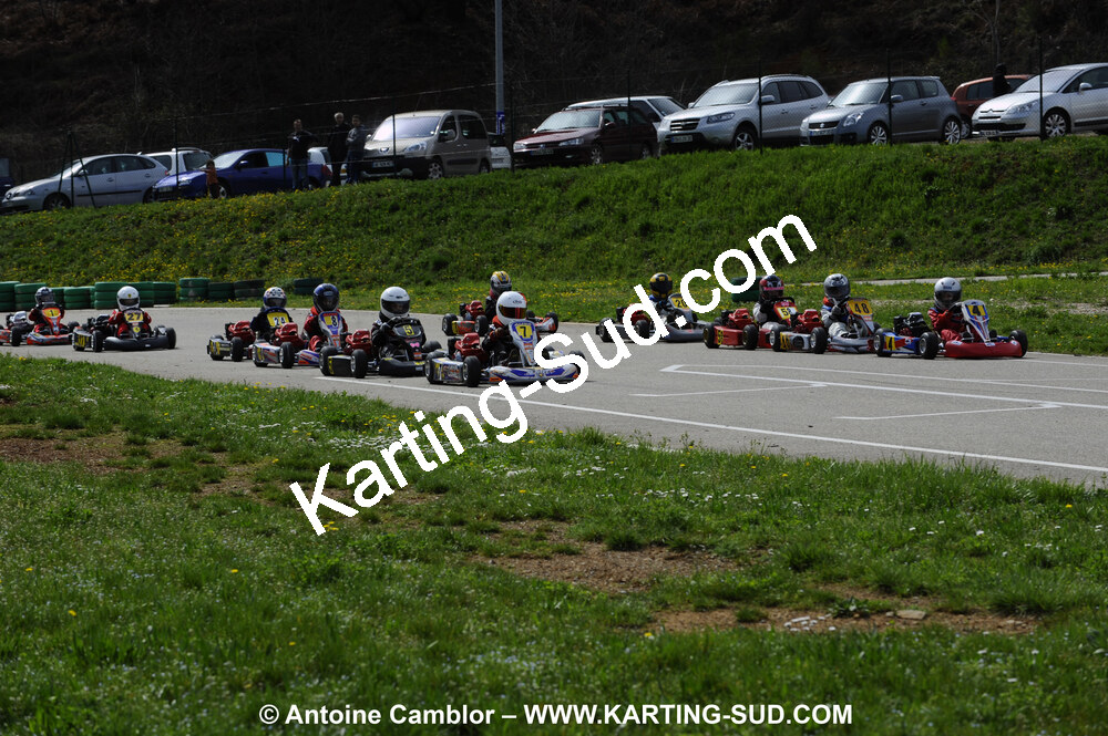 28/03/2010 : 2ème manche du Championnat du Sud 2010 à Alès (photos Antoine Camblor) 2010 — karting