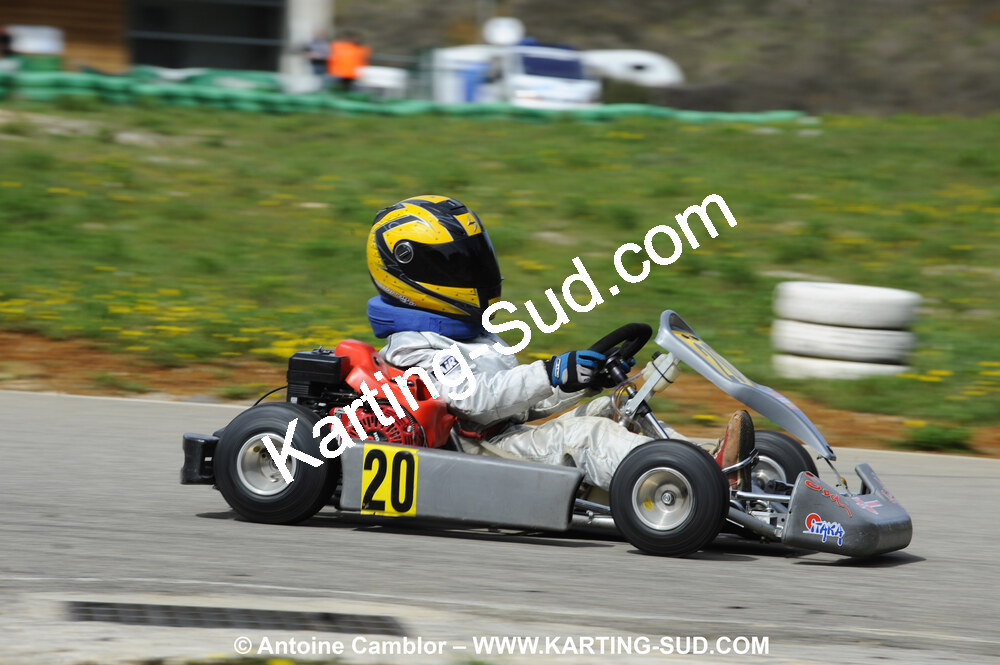 28/03/2010 : 2ème manche du Championnat du Sud 2010 à Alès (photos Antoine Camblor) 2010 — karting