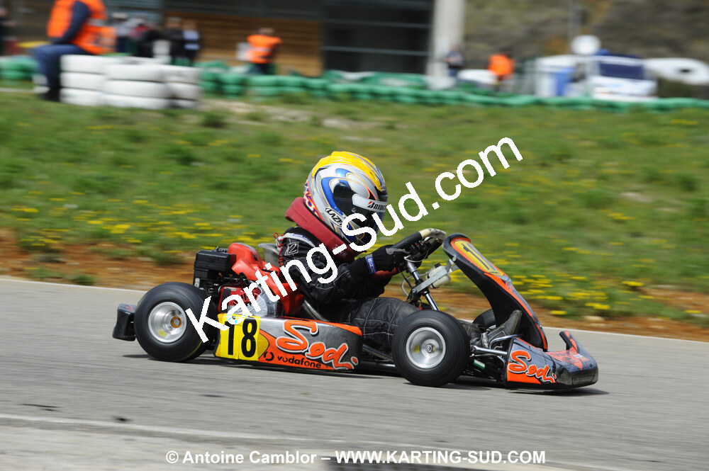 28/03/2010 : 2ème manche du Championnat du Sud 2010 à Alès (photos Antoine Camblor) 2010 — karting