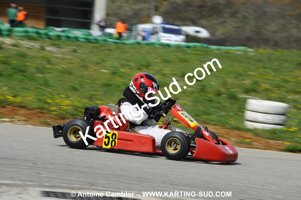 28/03/2010 : 2ème manche du Championnat du Sud 2010 à Alès (photos Antoine Camblor) 2010 — karting