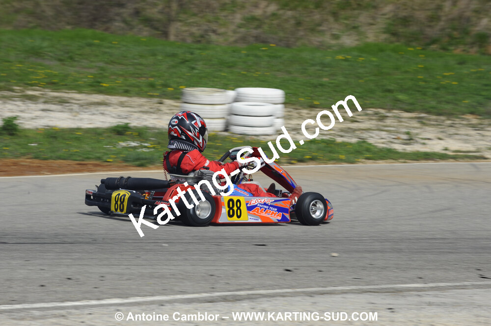 28/03/2010 : 2ème manche du Championnat du Sud 2010 à Alès (photos Antoine Camblor) 2010 — karting