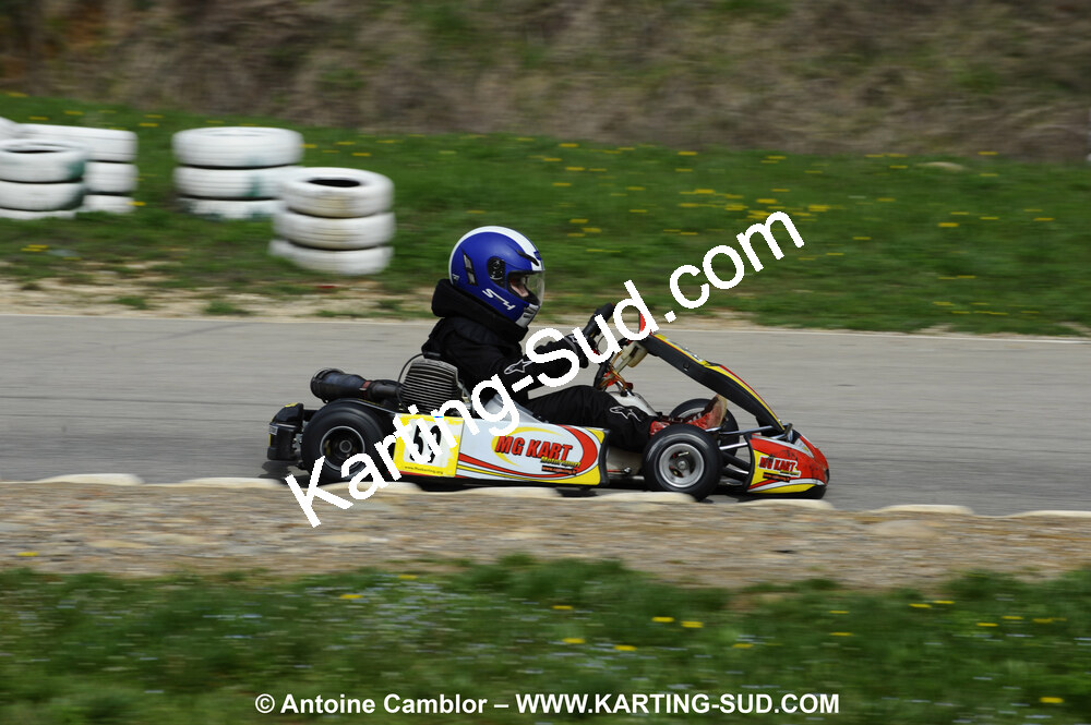 28/03/2010 : 2ème manche du Championnat du Sud 2010 à Alès (photos Antoine Camblor) 2010 — karting