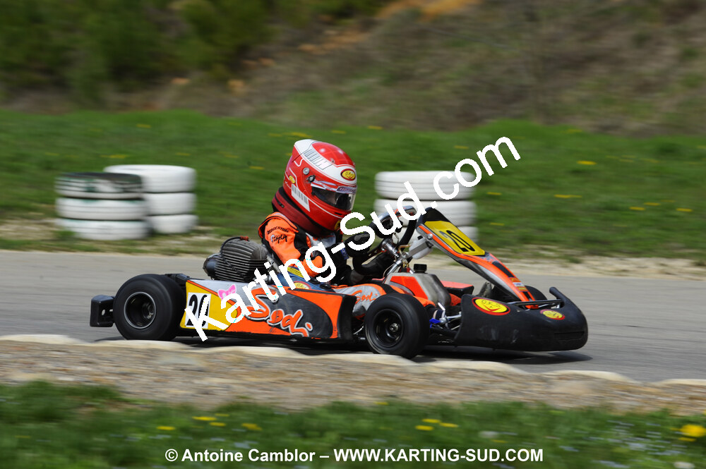 28/03/2010 : 2ème manche du Championnat du Sud 2010 à Alès (photos Antoine Camblor) 2010 — karting