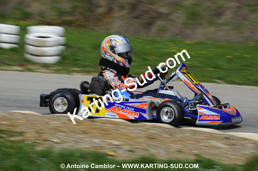 28/03/2010 : 2ème manche du Championnat du Sud 2010 à Alès (photos Antoine Camblor) 2010 — karting