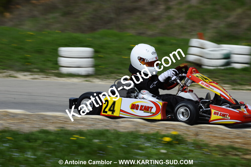 28/03/2010 : 2ème manche du Championnat du Sud 2010 à Alès (photos Antoine Camblor) 2010 — karting
