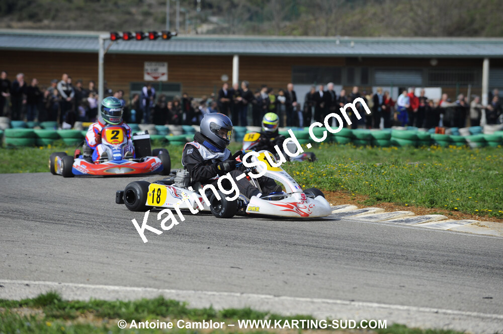 28/03/2010 : 2ème manche du Championnat du Sud 2010 à Alès (photos Antoine Camblor) 2010 — karting