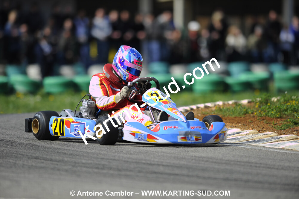 28/03/2010 : 2ème manche du Championnat du Sud 2010 à Alès (photos Antoine Camblor) 2010 — karting