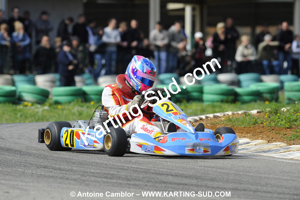 28/03/2010 : 2ème manche du Championnat du Sud 2010 à Alès (photos Antoine Camblor) 2010 — karting