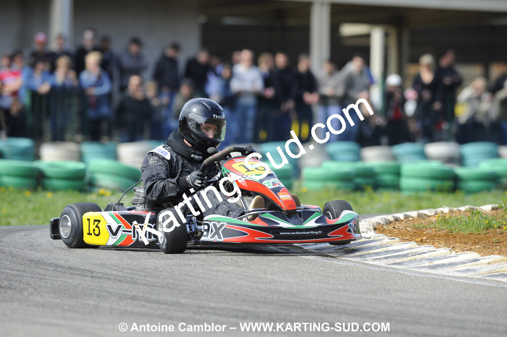 28/03/2010 : 2ème manche du Championnat du Sud 2010 à Alès (photos Antoine Camblor) 2010 — karting