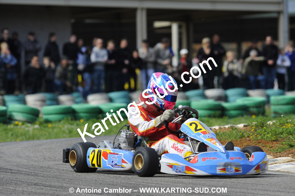 28/03/2010 : 2ème manche du Championnat du Sud 2010 à Alès (photos Antoine Camblor) 2010 — karting