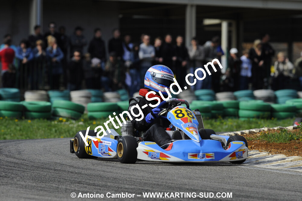 28/03/2010 : 2ème manche du Championnat du Sud 2010 à Alès (photos Antoine Camblor) 2010 — karting
