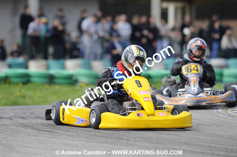 28/03/2010 : 2ème manche du Championnat du Sud 2010 à Alès (photos Antoine Camblor) 2010 — karting