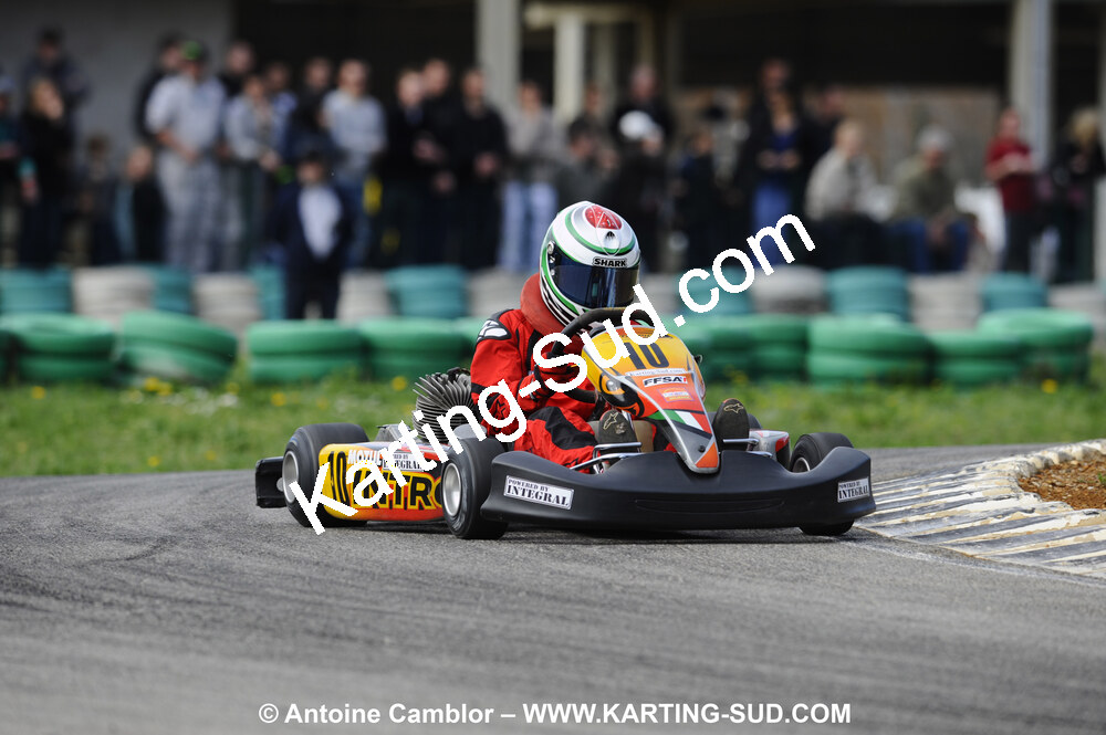 28/03/2010 : 2ème manche du Championnat du Sud 2010 à Alès (photos Antoine Camblor) 2010 — karting