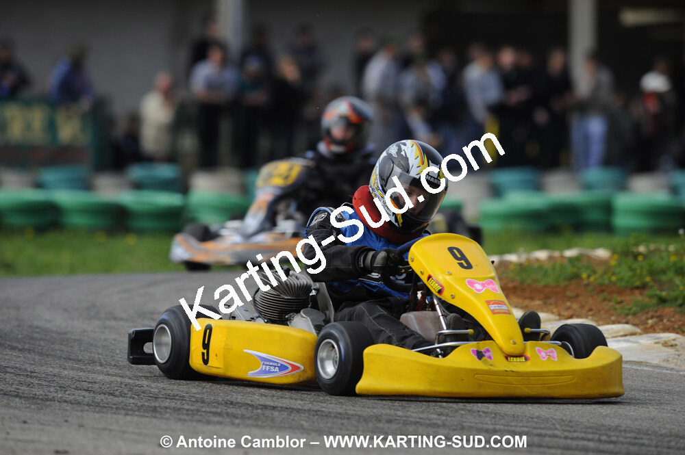 28/03/2010 : 2ème manche du Championnat du Sud 2010 à Alès (photos Antoine Camblor) 2010 — karting