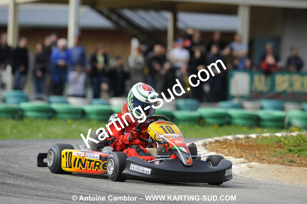28/03/2010 : 2ème manche du Championnat du Sud 2010 à Alès (photos Antoine Camblor) 2010 — karting