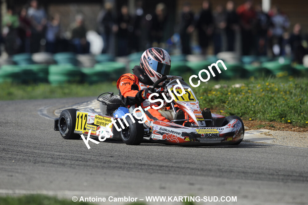 28/03/2010 : 2ème manche du Championnat du Sud 2010 à Alès (photos Antoine Camblor) 2010 — karting