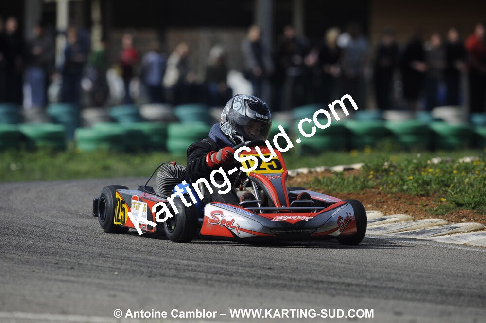 28/03/2010 : 2ème manche du Championnat du Sud 2010 à Alès (photos Antoine Camblor) 2010 — karting