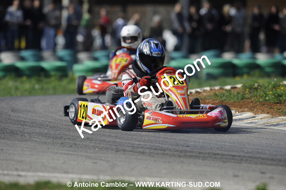 28/03/2010 : 2ème manche du Championnat du Sud 2010 à Alès (photos Antoine Camblor) 2010 — karting
