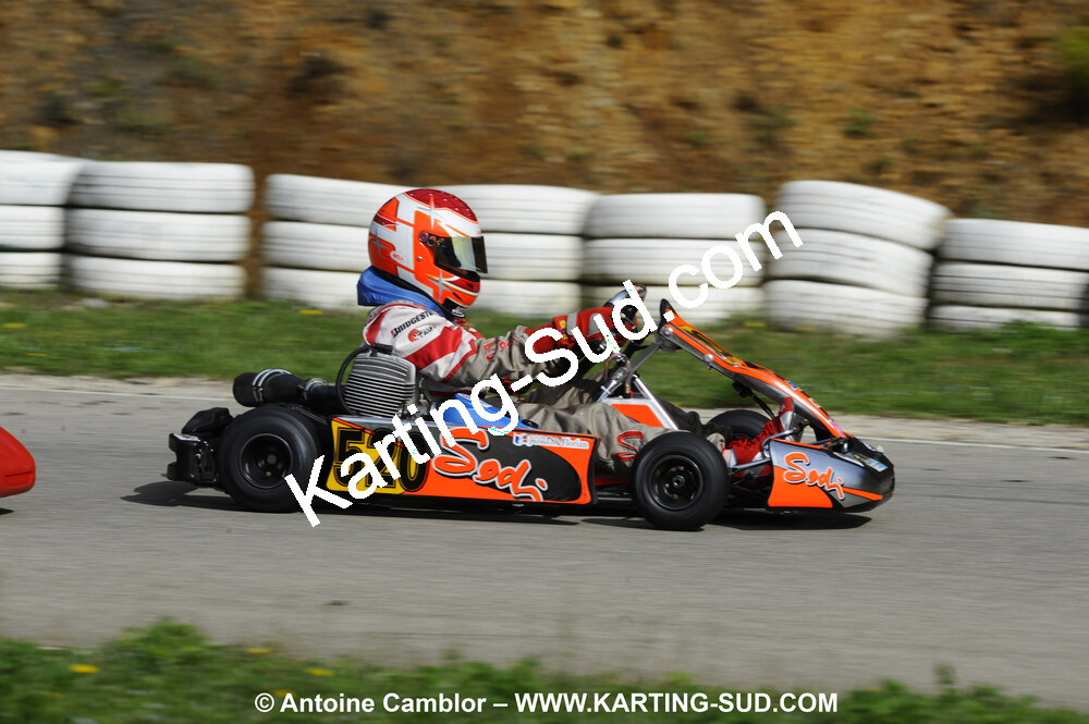 28/03/2010 : 2ème manche du Championnat du Sud 2010 à Alès (photos Antoine Camblor) 2010 — karting