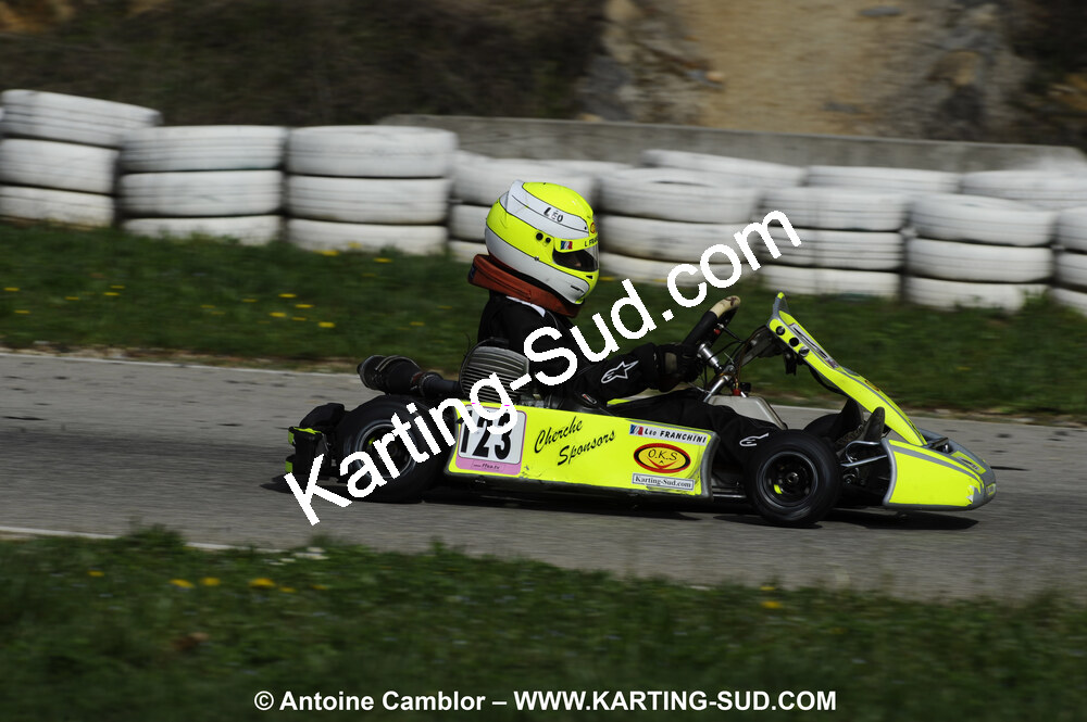 28/03/2010 : 2ème manche du Championnat du Sud 2010 à Alès (photos Antoine Camblor) 2010 — karting