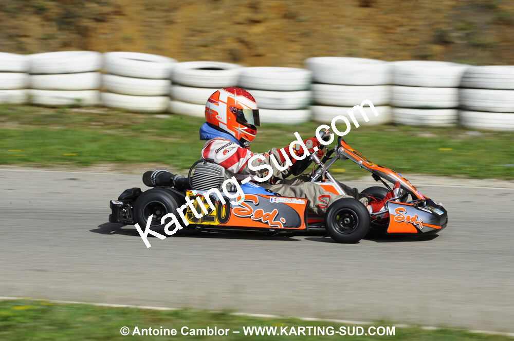28/03/2010 : 2ème manche du Championnat du Sud 2010 à Alès (photos Antoine Camblor) 2010 — karting