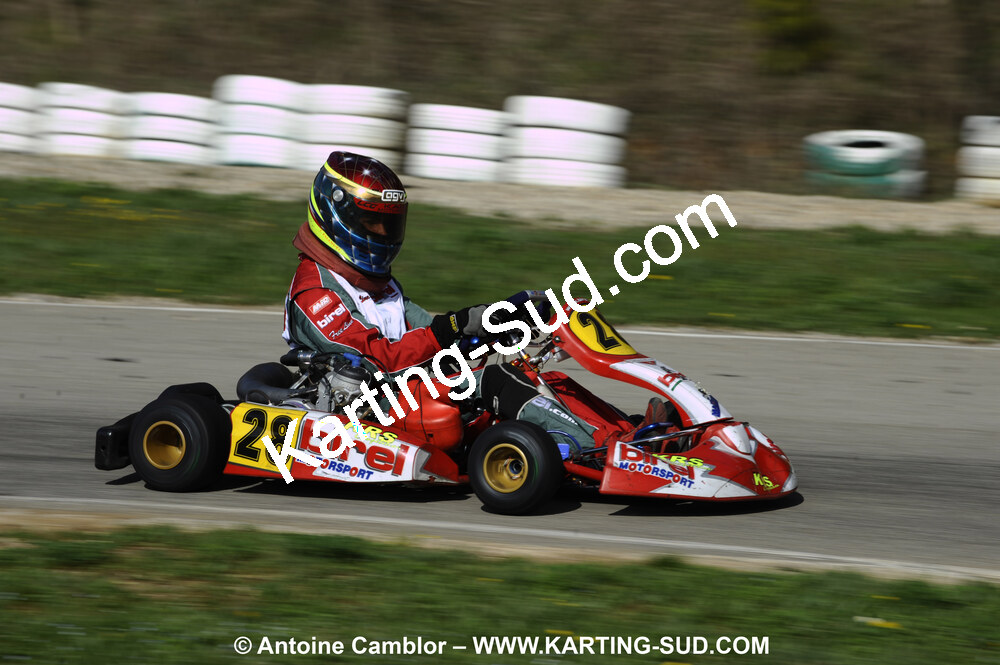 28/03/2010 : 2ème manche du Championnat du Sud 2010 à Alès (photos Antoine Camblor) 2010 — karting