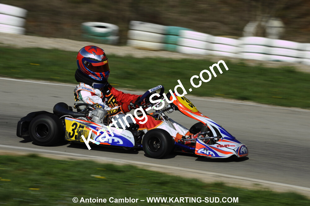 28/03/2010 : 2ème manche du Championnat du Sud 2010 à Alès (photos Antoine Camblor) 2010 — karting