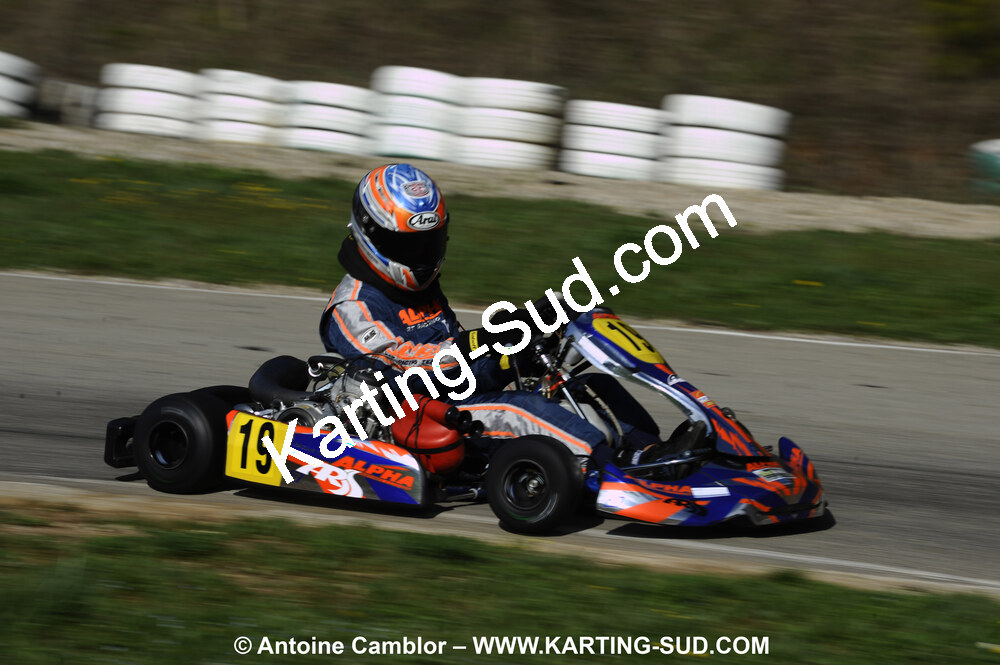 28/03/2010 : 2ème manche du Championnat du Sud 2010 à Alès (photos Antoine Camblor) 2010 — karting