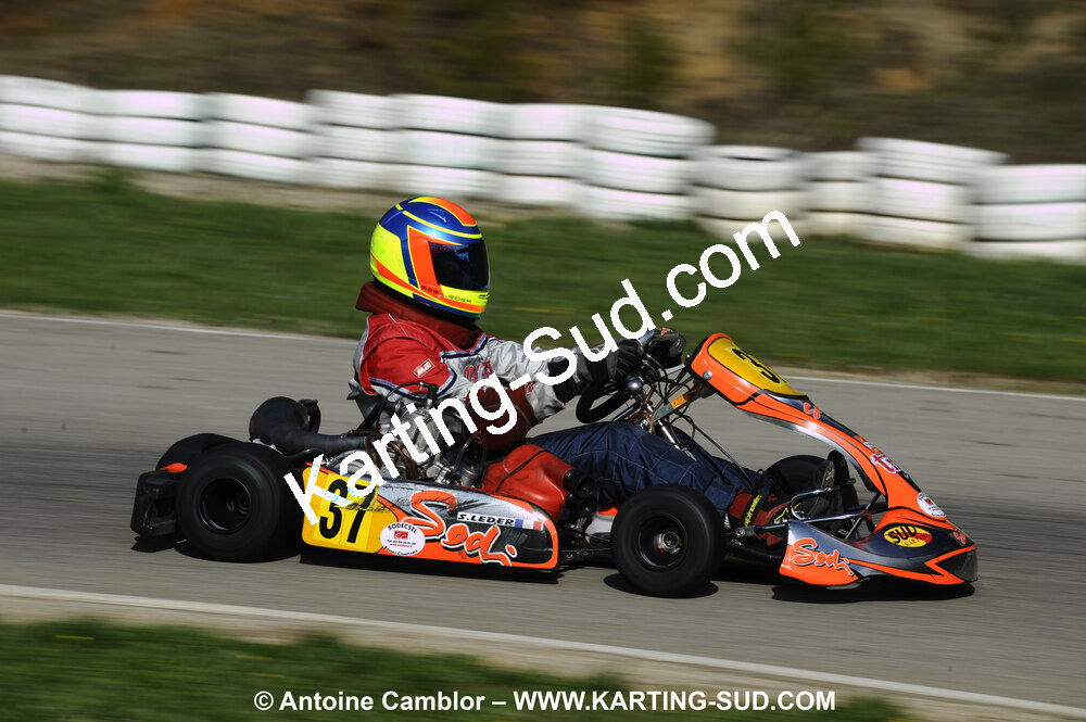 28/03/2010 : 2ème manche du Championnat du Sud 2010 à Alès (photos Antoine Camblor) 2010 — karting