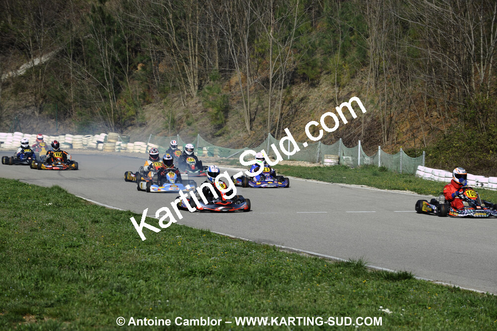 28/03/2010 : 2ème manche du Championnat du Sud 2010 à Alès (photos Antoine Camblor) 2010 — karting
