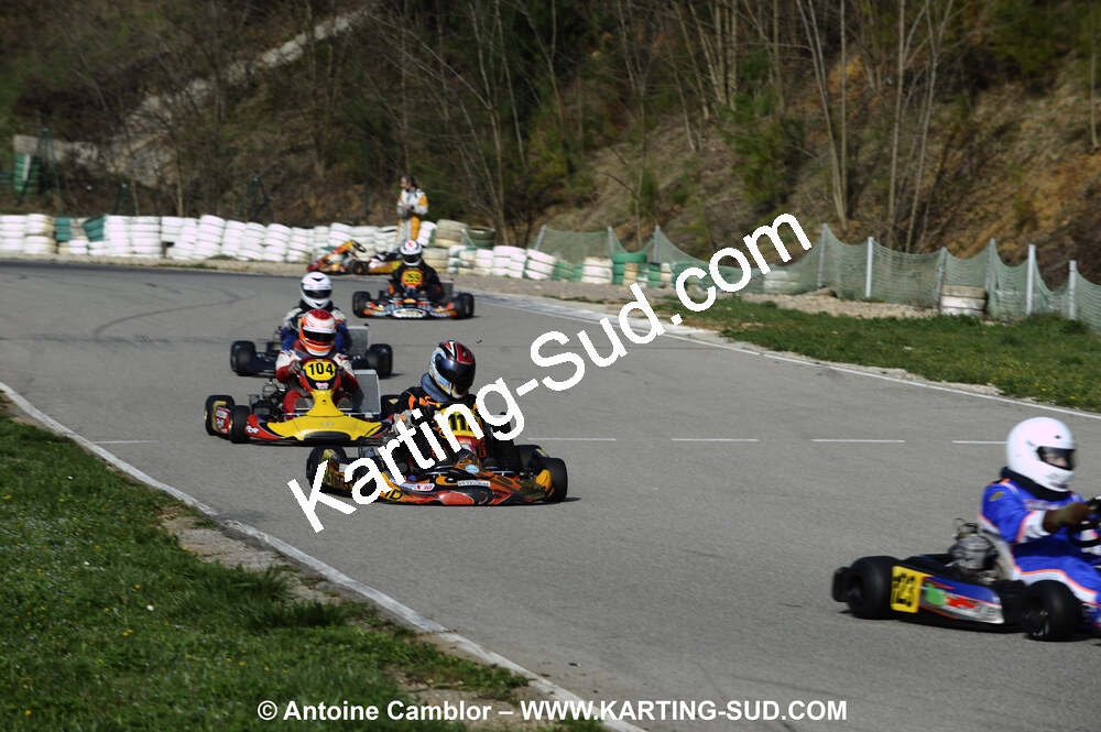 28/03/2010 : 2ème manche du Championnat du Sud 2010 à Alès (photos Antoine Camblor) 2010 — karting
