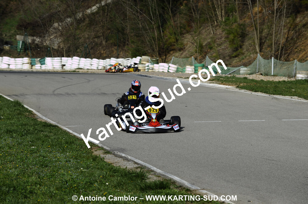28/03/2010 : 2ème manche du Championnat du Sud 2010 à Alès (photos Antoine Camblor) 2010 — karting