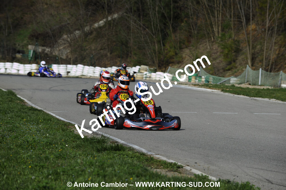 28/03/2010 : 2ème manche du Championnat du Sud 2010 à Alès (photos Antoine Camblor) 2010 — karting